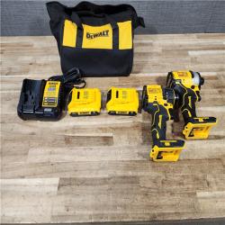 HOUSTON LOCATION - AS - IS DEWALT 2 TOOL COMBO KIT W/ (2) BATTERY & CHARGER