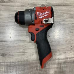 AS-IS Milwaukee FUEL 12V Lithium-Ion Brushless Cordless 1/2 in. Hammer Drill (Tool-Only)