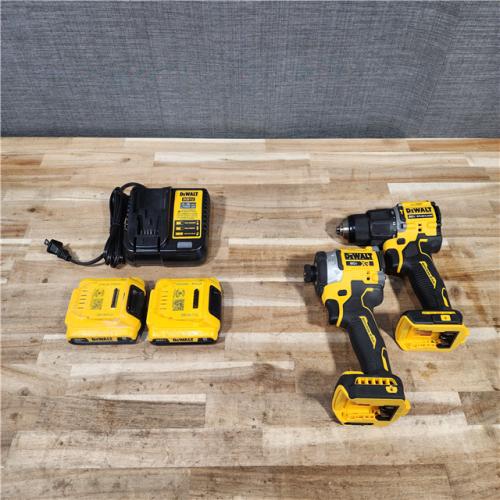 HOUSTON LOCATION - AS-IS DEWALT 2 TOOL COMBO KIT W/ (2) BATTERY & CHARGER