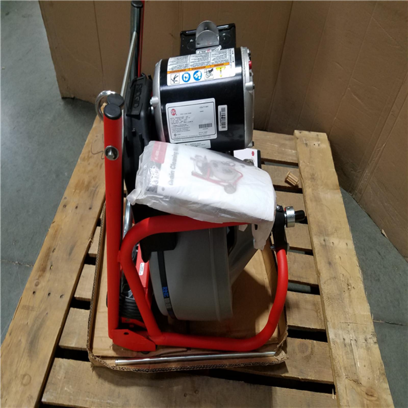 California NEW Ridgid Drain Cleaning Machine