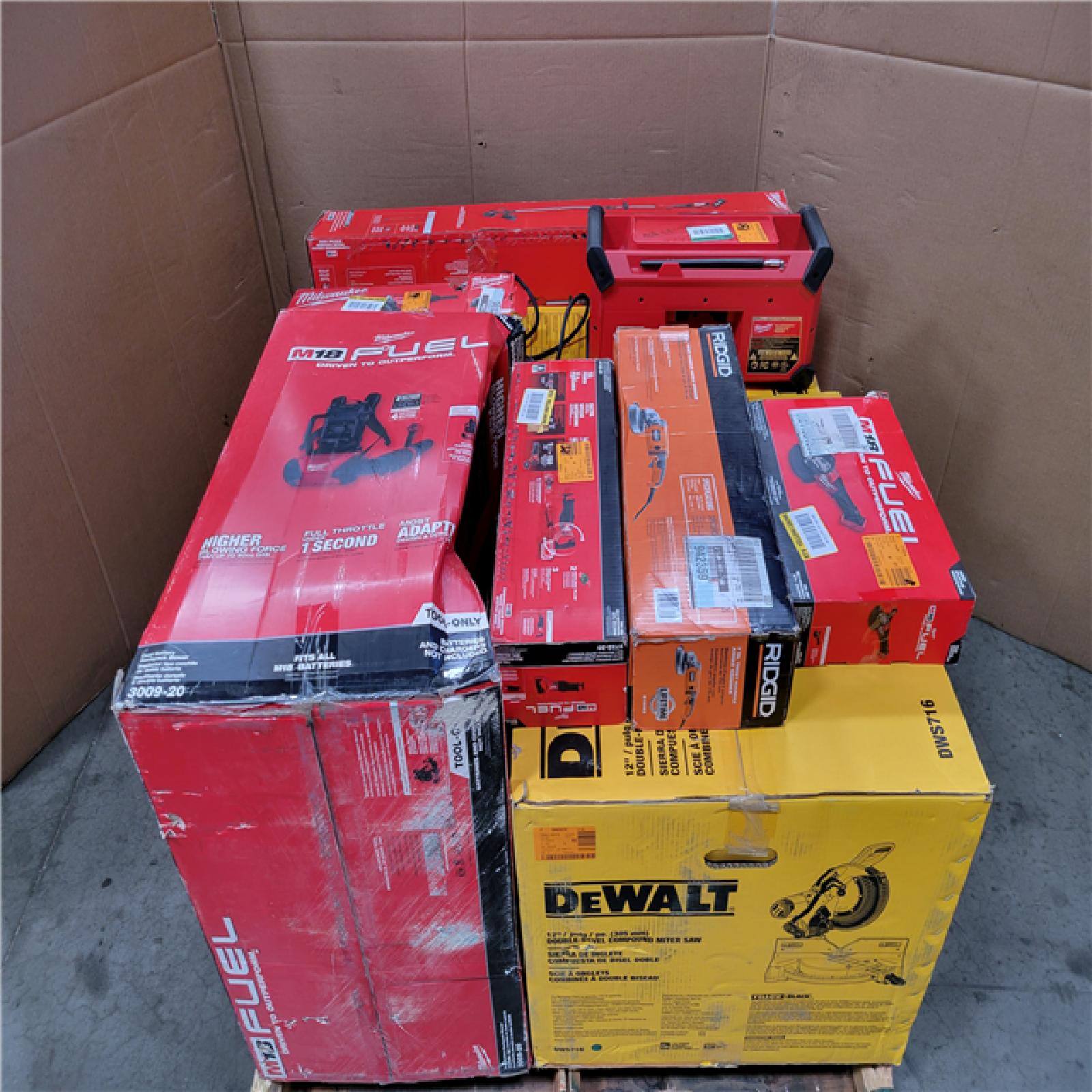 CALIFORNIA AS-IS TOOL PALLET