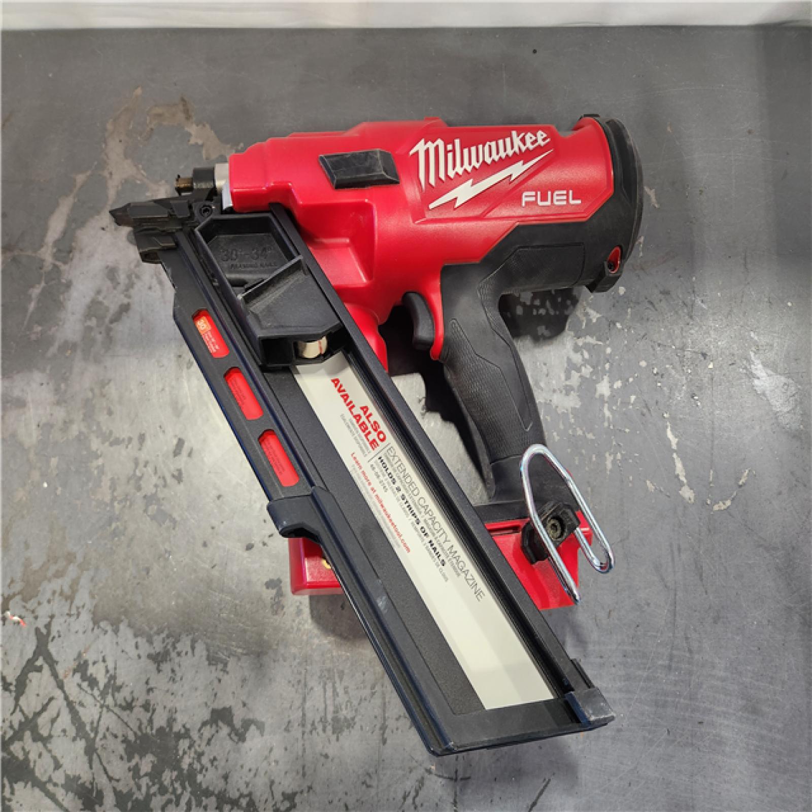 AS-IS- MILWAUKEE 21 DEGREE FRAMING NAILER (TOOL ONLY)