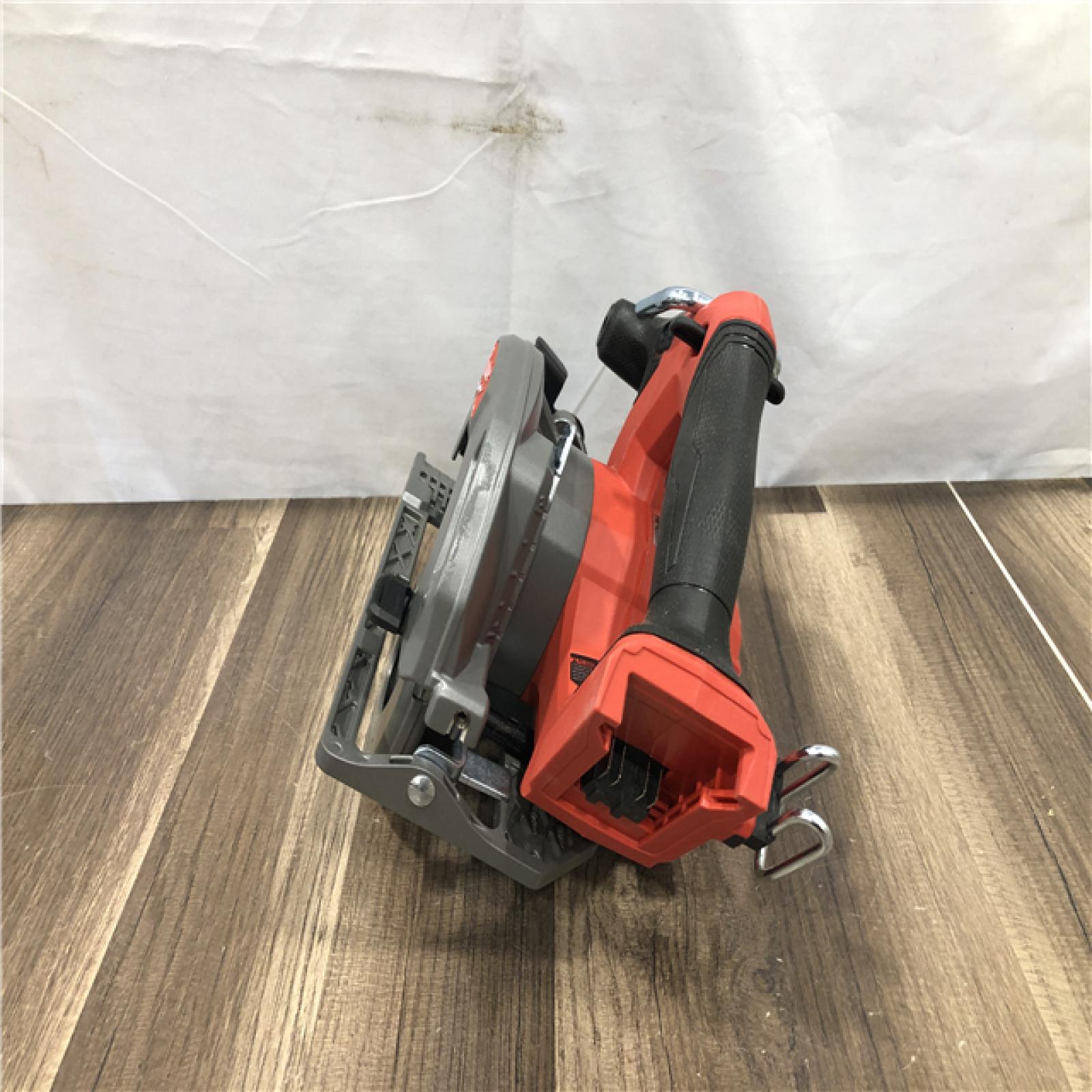 AS-IS Milwaukee FUEL 18V Lithium-Ion Brushless Cordless 6-1/2 in. Circular Saw (Tool-Only)