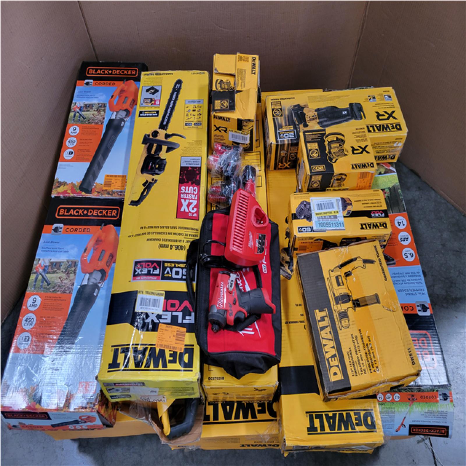 CALIFORNIA AS-IS TOOL PALLET