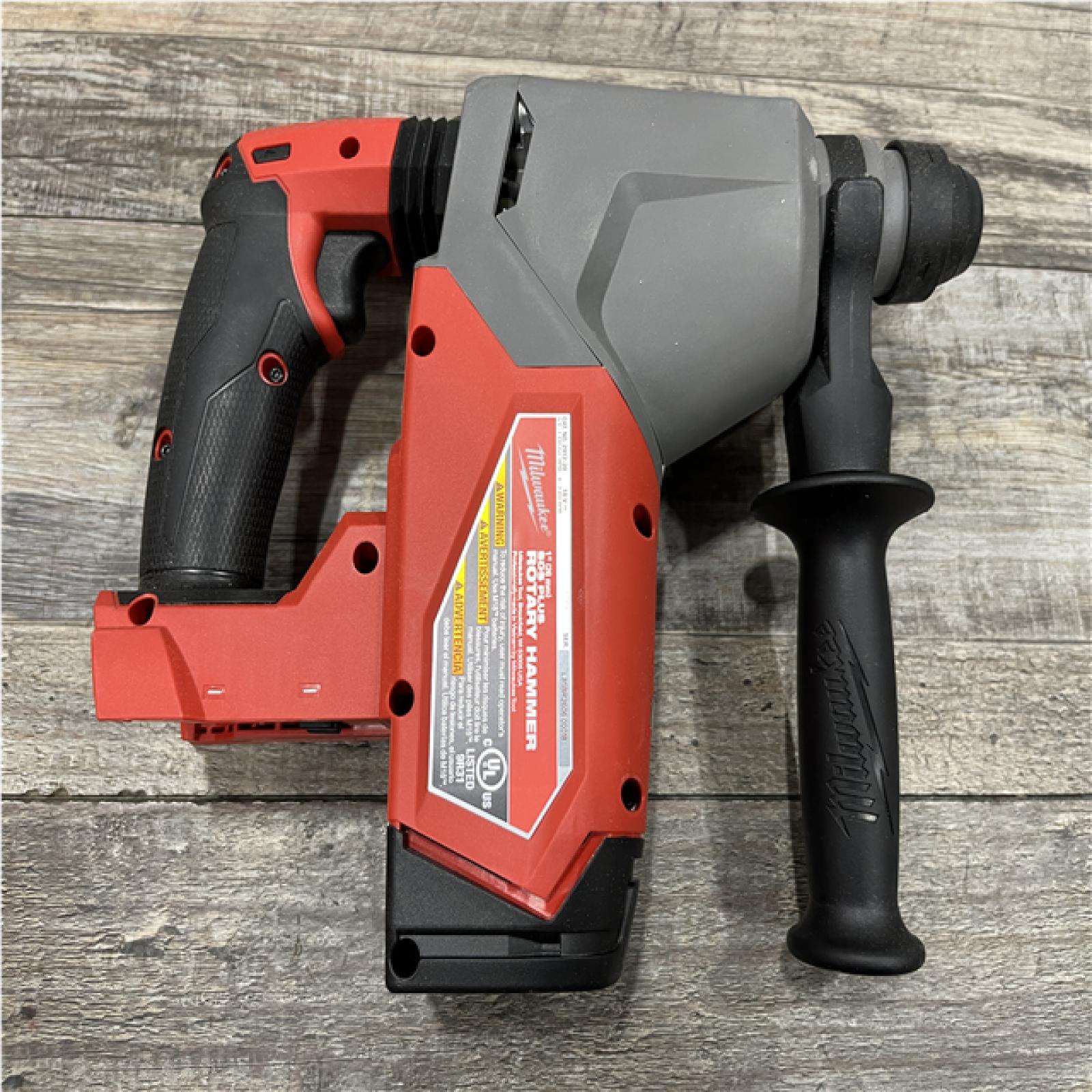 AS-IS Milwaukee  FUEL 18V Lithium-Ion Brushless Cordless 1 in. SDS-Plus Rotary Hammer (Tool-Only)