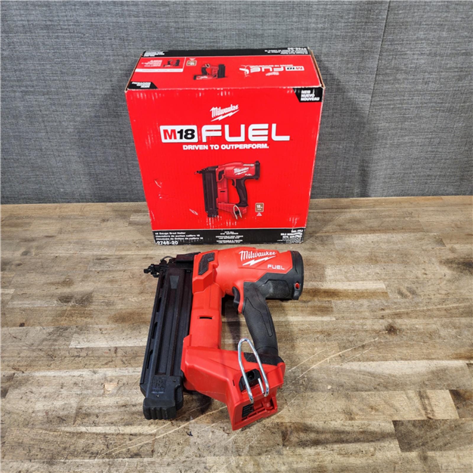 HOUSTON LOCATION - AS-IS Milwaukee M18 FUEL 18 Gauge Brad Nailer (TOOL ONLY)