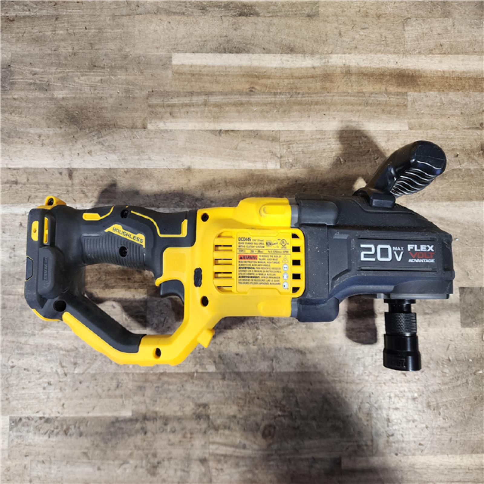 HOUSTON LOCATION - AS-IS DeWalt DCD445B 20V Cordless 7/16  Quick Change Stud & Joist Drill (Tool Only)