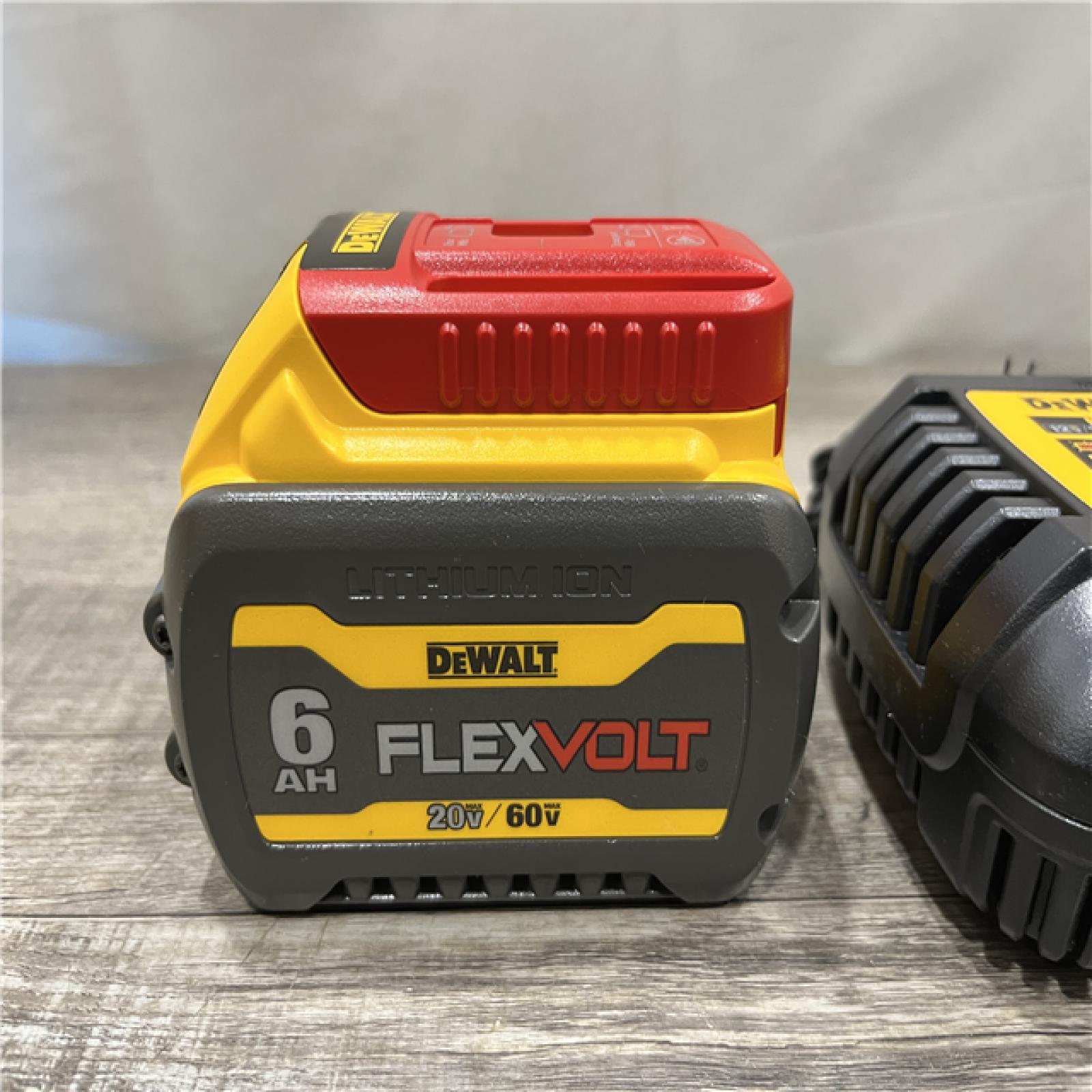 AS-IS DEWALT FLEXVOLT 20V/60V MAX Lithium-Ion 6.0Ah Battery Pack Kit
