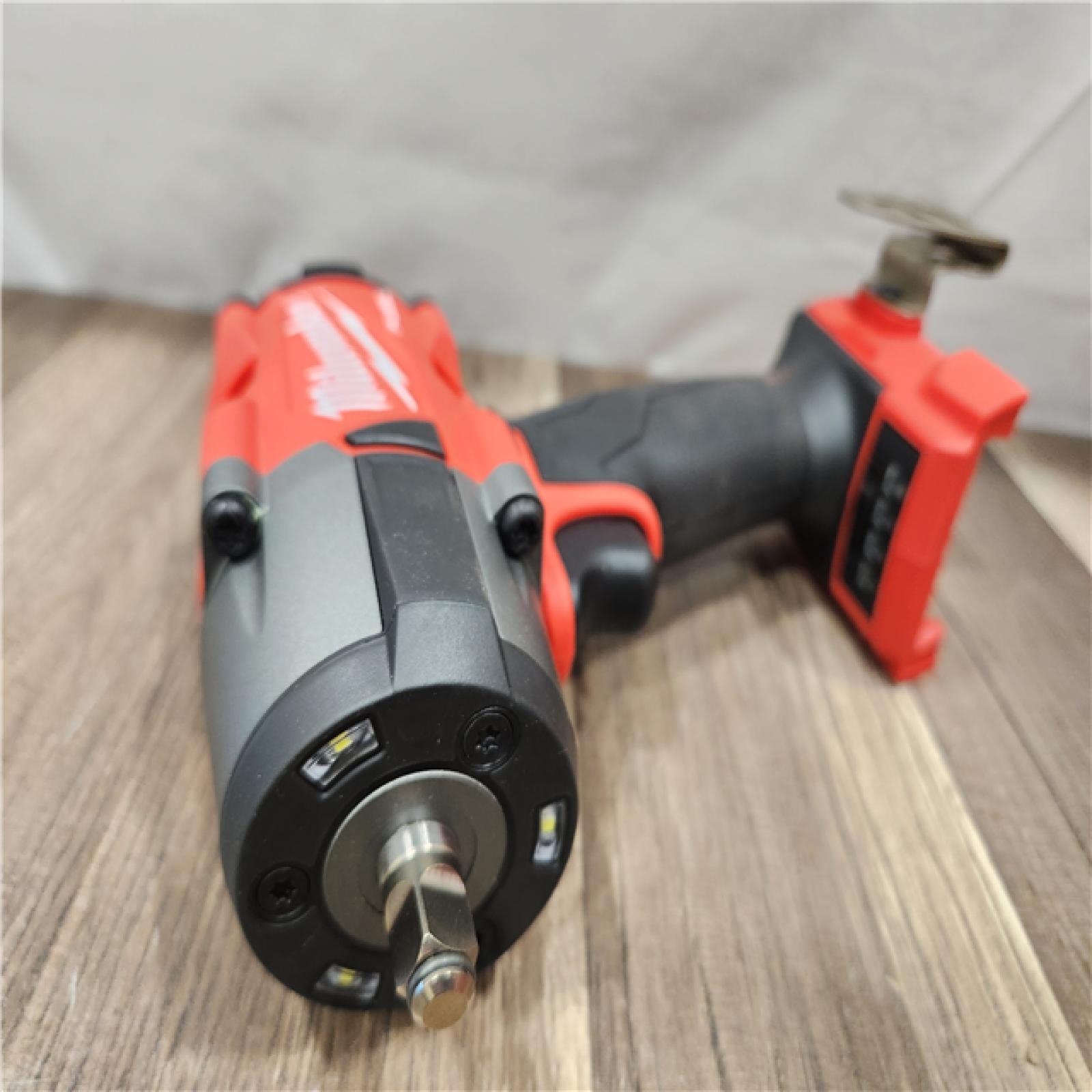 AS-IS- Milwaukee M18 18V Fuel Cordless Mid-Torque Compact Impact Wrench (TOOL ONLY)
