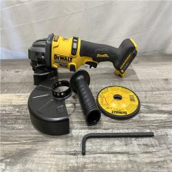 AS-IS DEWALT FLEXVOLT 60V MAX Cordless Brushless 4.5 in. to 6 in. Small Angle Grinder with Kickback Brake (Tool Only)