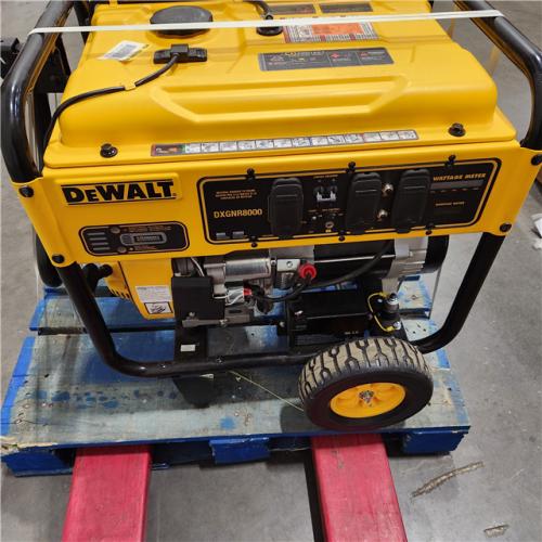 Dallas Location - As-Is DEWALT 10000 / 8000-Watt  Gas Portable Generator