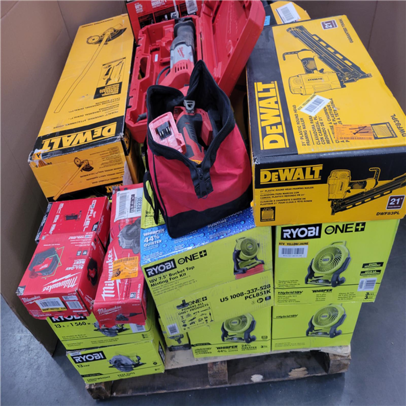 CALIFORNIA AS-IS TOOL PALLET