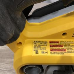 AS-IS DEWALT 20V MAX* XR Cordless Belt Sander (Tool-Only)