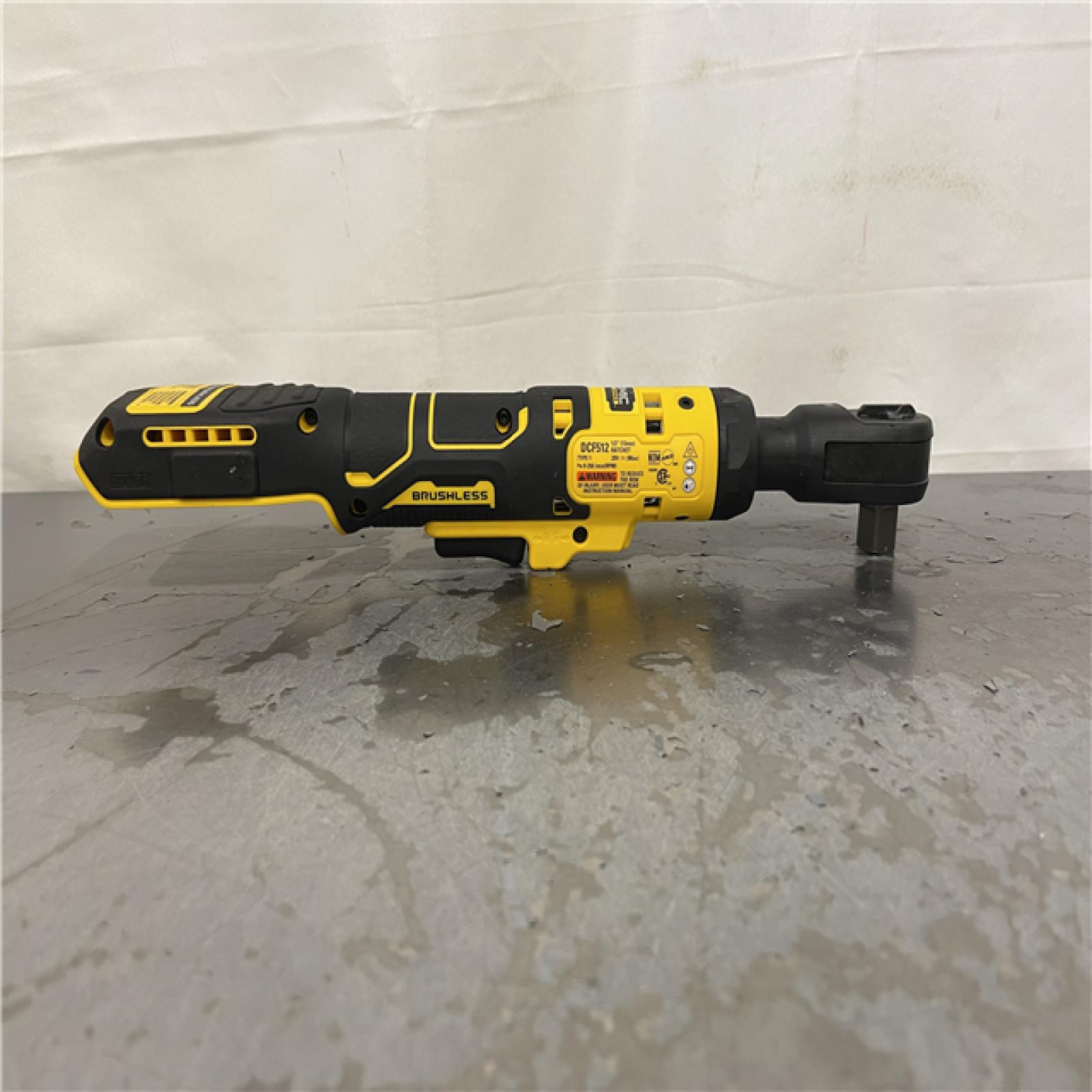 AS-IS- DeWalt ATOMIC 20V MAX Cordless 1/2 in. Ratchet (Tool Only)