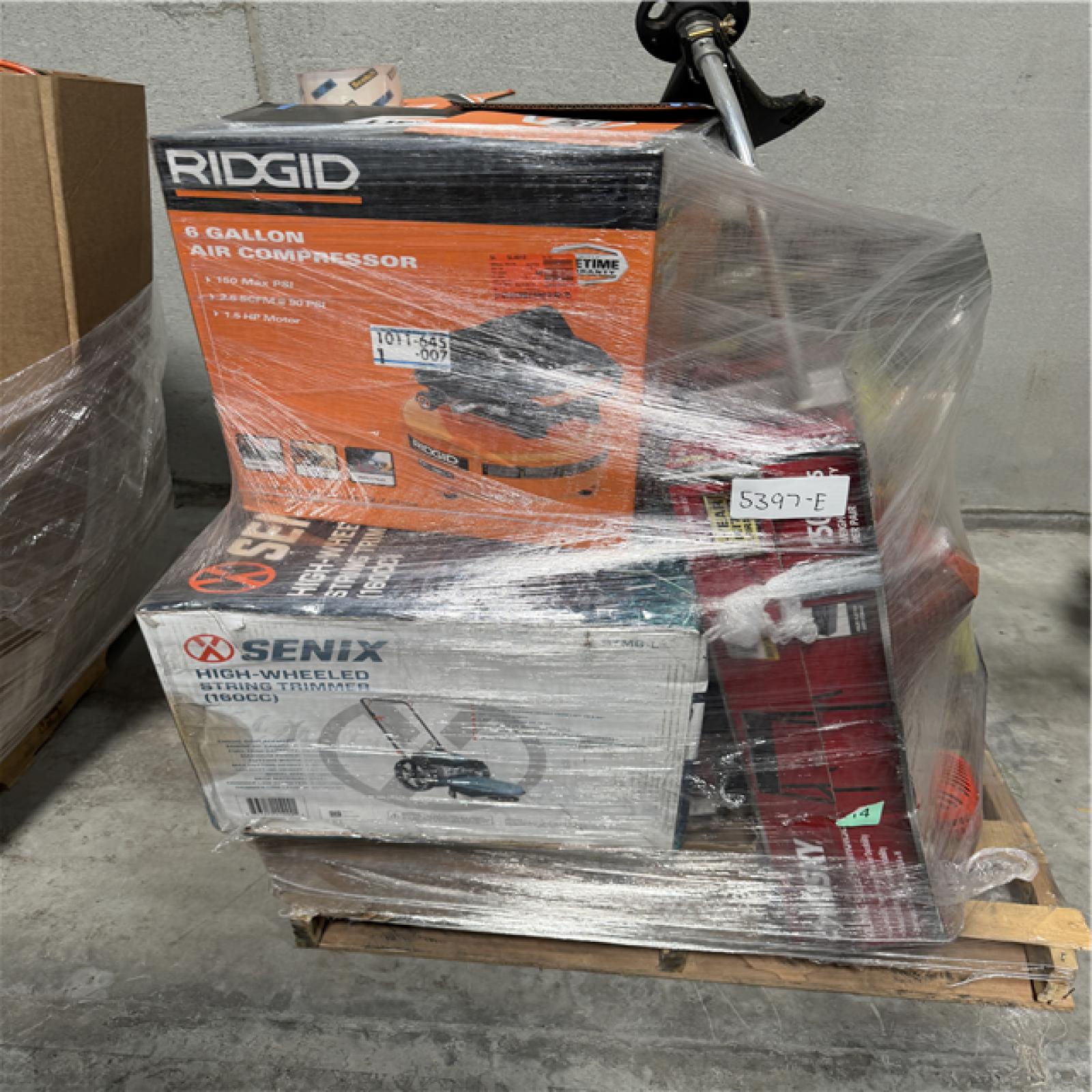 Atlanta Location As-Is Tools Partial Truckload (9 pallets) 5397-E
