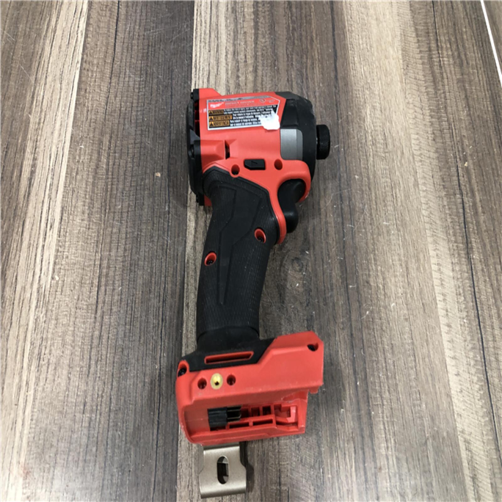 AS-IS Milwaukee FUEL 18V Lithium-Ion Brushless Cordless 1/4 in. Hex Impact Driver (Tool-Only)