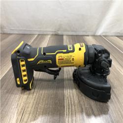 AS-IS DEWALT ATOMIC 20V MAX Cordless 4-1/2 in. Angle Grinder with Paddle Switch (Tool Only)