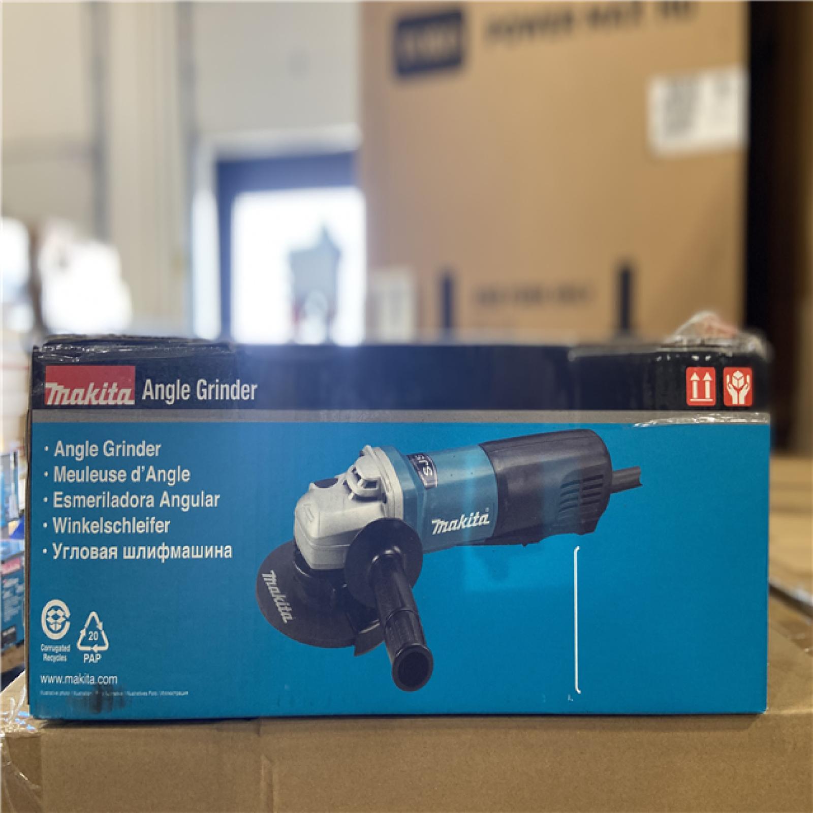 NEW! - Makita (Brand Rating: 4.6/5) 13 Amp 5 in. Corded Super Joint System High-Power Paddle Switch Angle Grinder