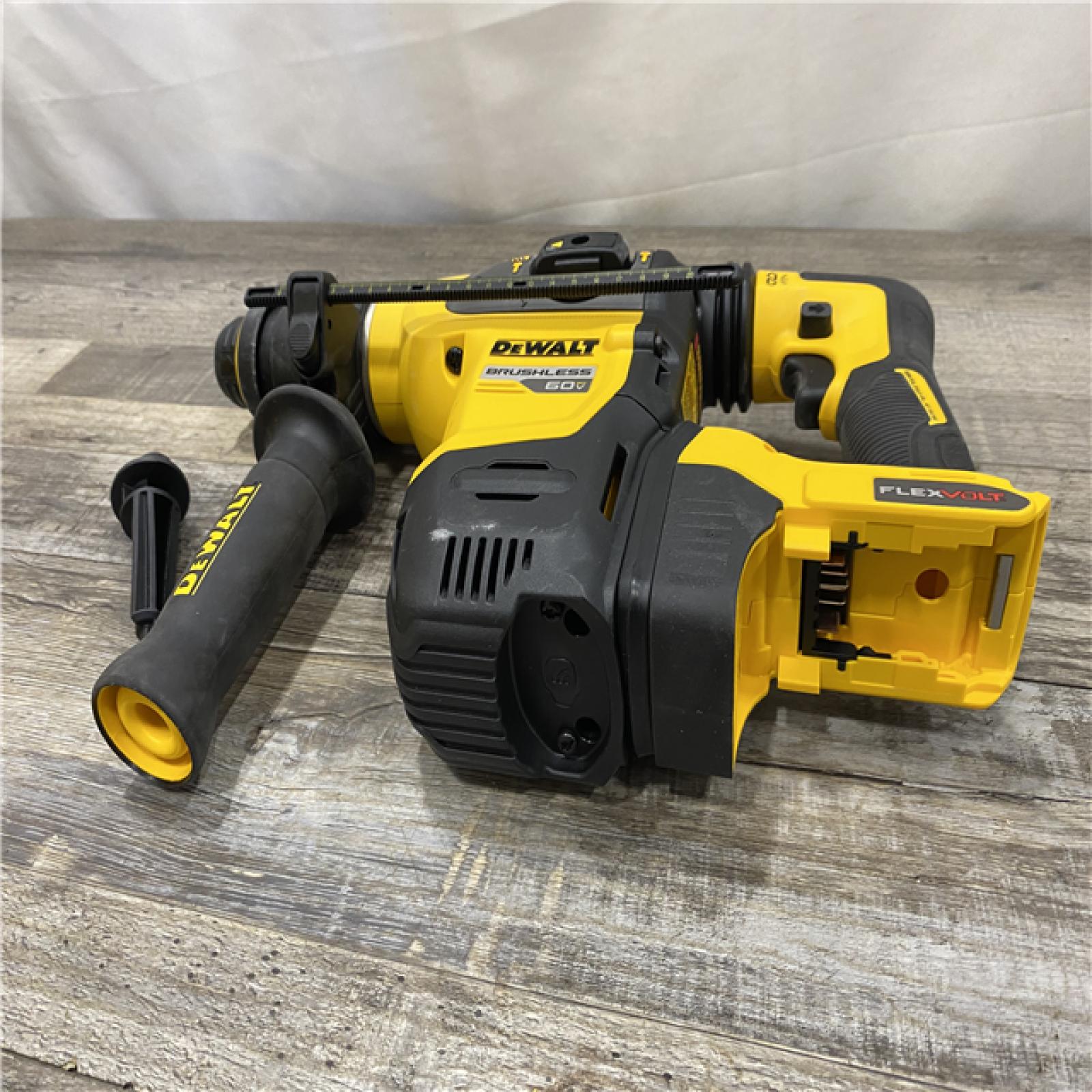 AS-IS DEWALT FLEXVOLT 60V MAX Cordless 1-1/4 in. SDS Plus Rotary Hammer (Tool Only)