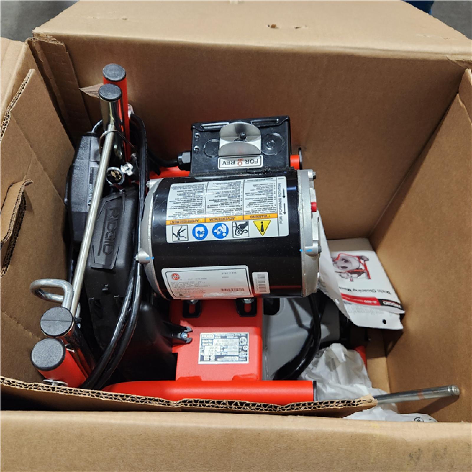 Dallas Location - As-Is RIDGID K-400 Drain Cleaning Snake Auger