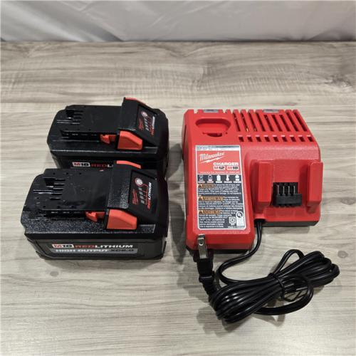 LIKE NEW! - Milwaukee 18-Volt High Output Starter Kit with Two 6.0 Ah Battery and Charger