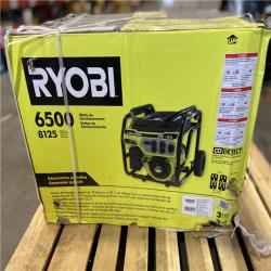 DALLAS LOCATION - RYOBI 6,500-Watt Gasoline Powered Portable Generator with CO Shutdown Sensor
