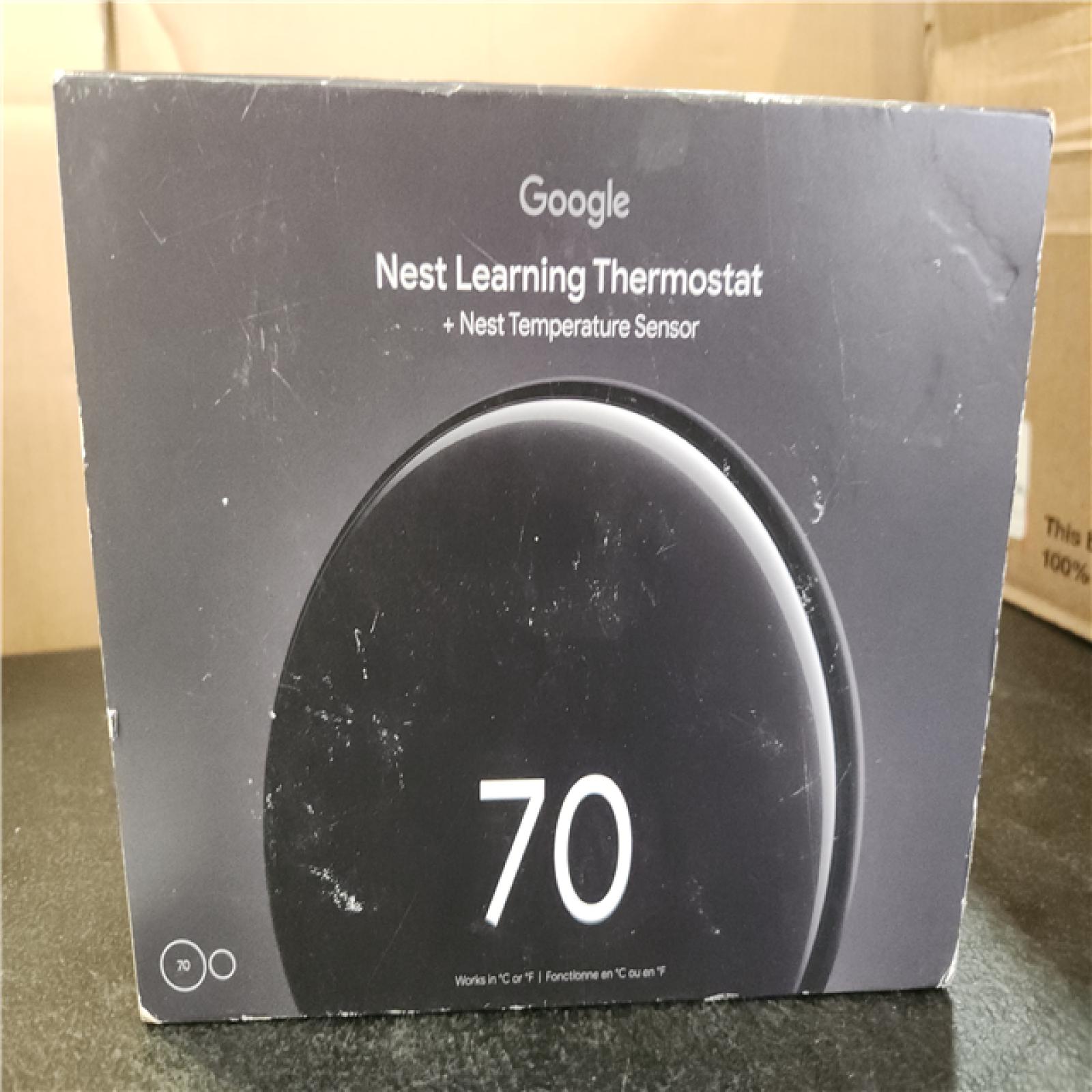 Phoenix NEW Google Nest Learning Thermostat (4th Gen) with Nest Temperature Sensor (2nd Gen)