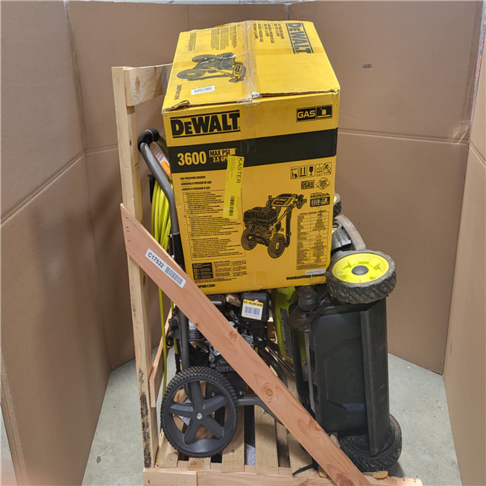 CALIFORNIA AS-IS OUTDOOR POWER EQUIPMENT