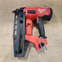 AS-IS- Milwaukee FUEL 18-Volt Lithium-Ion Brushless Cordless Gen ll 16-Gauge Straight Finish Nailer (Tool Only)