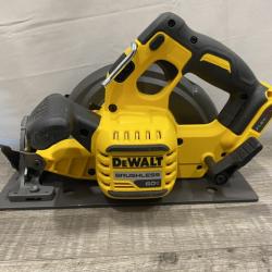AS-IS DEWALT FLEXVOLT 60V MAX Cordless Brushless 7-1/4 in. Circular Saw with Brake (Tool Only)