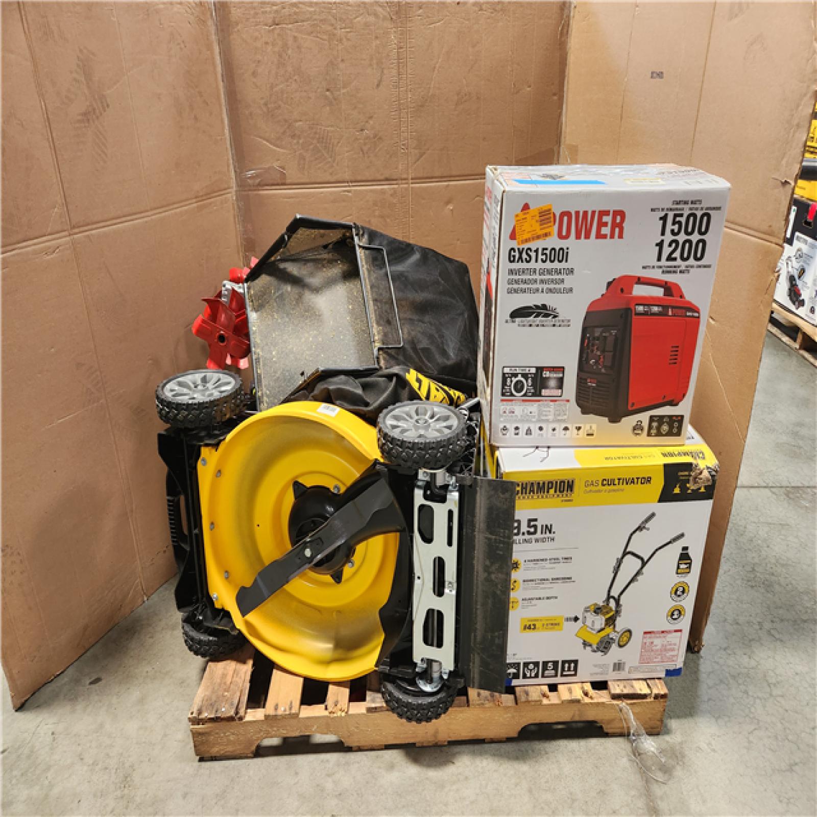 CALIFORNIA AS-IS OUTDOOR POWER EQUIPMENT