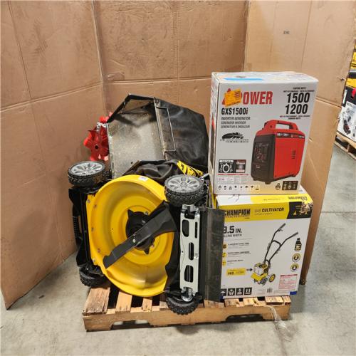 CALIFORNIA AS-IS OUTDOOR POWER EQUIPMENT