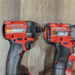 AS-IS MILWAUKEE M18 18-Volt Lithium-Ion Brushless Cordless FUEL Combo Kit (5-Tool) with 2-Batteries, 1-Charger, and Tool Bag