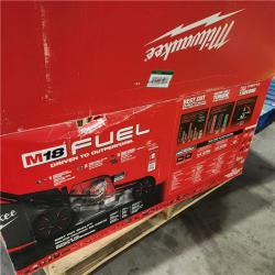 As-Is- Milwaukee M18 FUEL Brushless Cordless 21 in. Walk Behind Dual Battery Self-Propelled Mower Kit