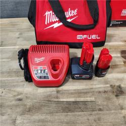 HOUSTON LOCATION - AS-IS (APPEARS LIKE NEW) Milwaukee 3497-22 12V Brushless Hammer Drill and Impact Driver Combo Kit