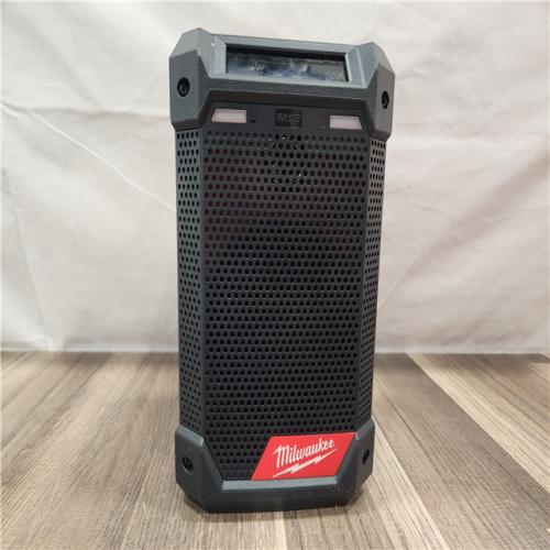 AS-IS- Milwaukee M12 12V Bluetooth Speaker Radio/Charger - (TOOL ONLY)