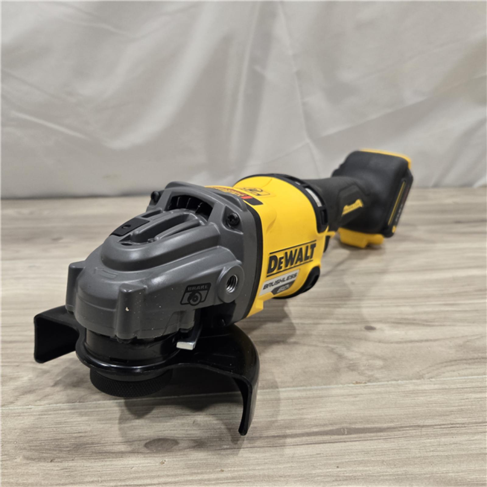 AS-IS DEWALT 60V MAX Cordless 4.5 in. to 6 in. Small Angle Grinder (Tool Only)