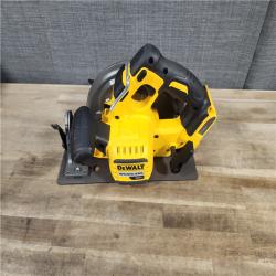 HOUSTON LOCATION - AS-IS (APPEARS LIKE NEW) DeWALT Flexvolt Max 7-1/4  60V Brushless Circular Saw DCS578B (Bare Tool)