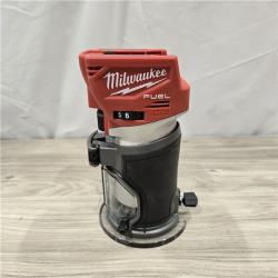 AS-IS Milwaukee M18 FUEL Compact Router (Tool-Only)