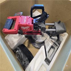 AS-IS Milwaukee M18 FUEL 7-1/4 in. Cordless Dual-Bevel Sliding Compound Miter Saw (Tool Only)