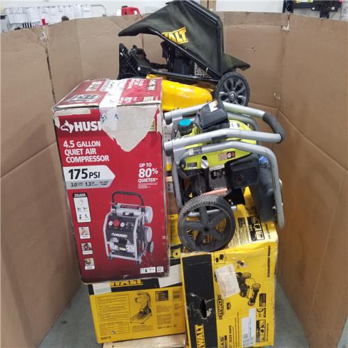 CALIFORNIA AS-IS OUTDOOR POWER EQUIPMENT