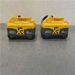 AS-IS - DEWALT 20V MAX XR Lithium-Ion 8.0 Ah Battery Pack (2-Pack)
