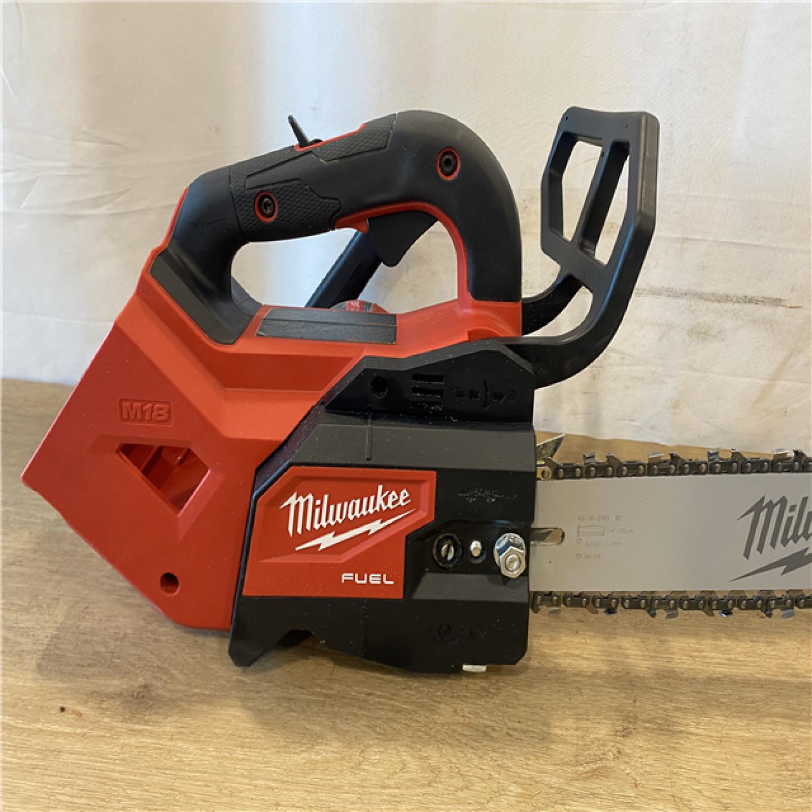 Milwaukee FUEL 14 in. 18V Lithium-Ion Brushless Cordless Battery Top Handle Chainsaw (Tool Only)