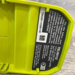 AS-IS ONE+ HP 18V Brushless Cordless 1/2 in. Hammer Drill Kit 4.0 Ah HIGH PERFORMANCE Battery  Charger  and Bag