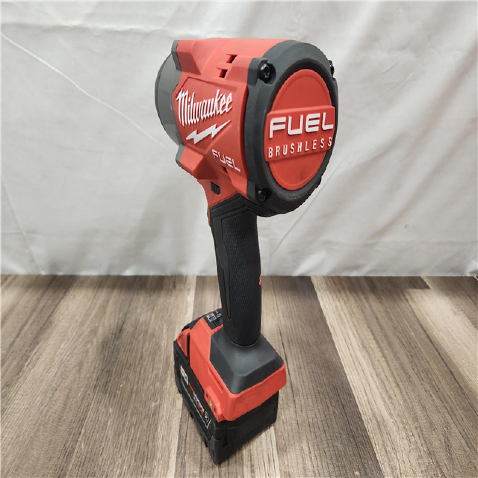 AS-IS- Milwaukee M18 1/2 in. Cordless Brushless High Torque Impact Wrench Kit (Battery & Charger)