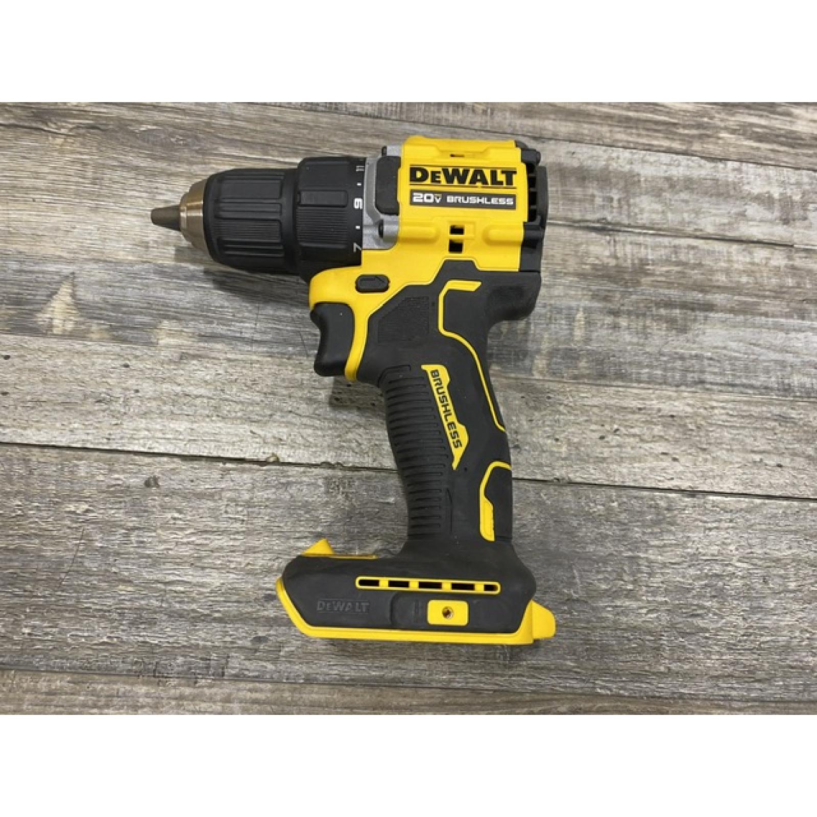 AS-IS DEWALT Atomic 20V Lithium-Ion Cordless Compact 1/2 in. Drill/Driver Kit