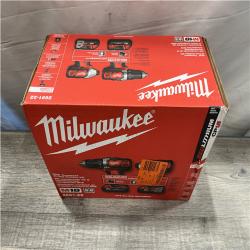 NEW - Milwaukee 18V Lithium-Ion Cordless Drill Driver/Impact Driver Combo Kit