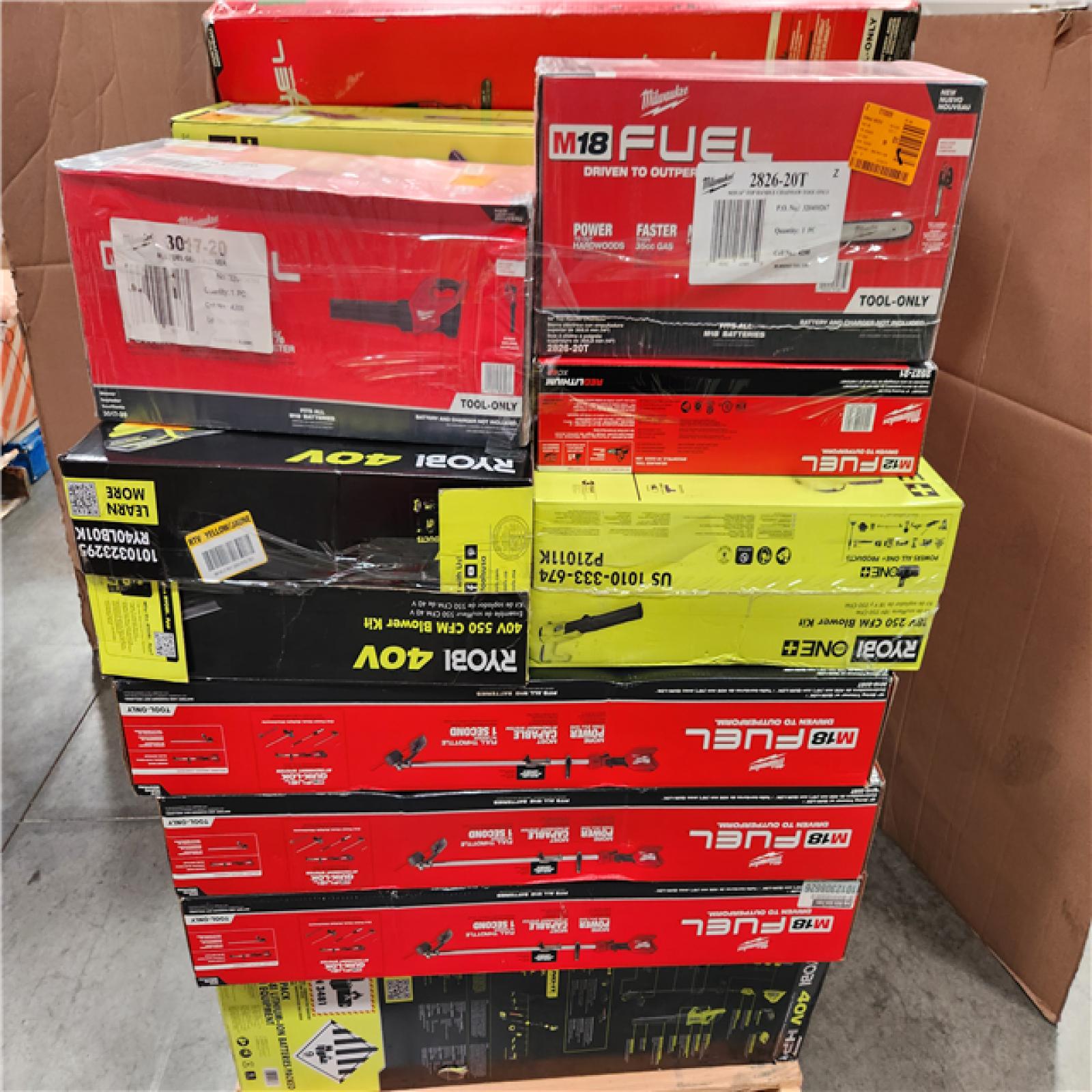 CALIFORNIA AS-IS TOOL PALLET