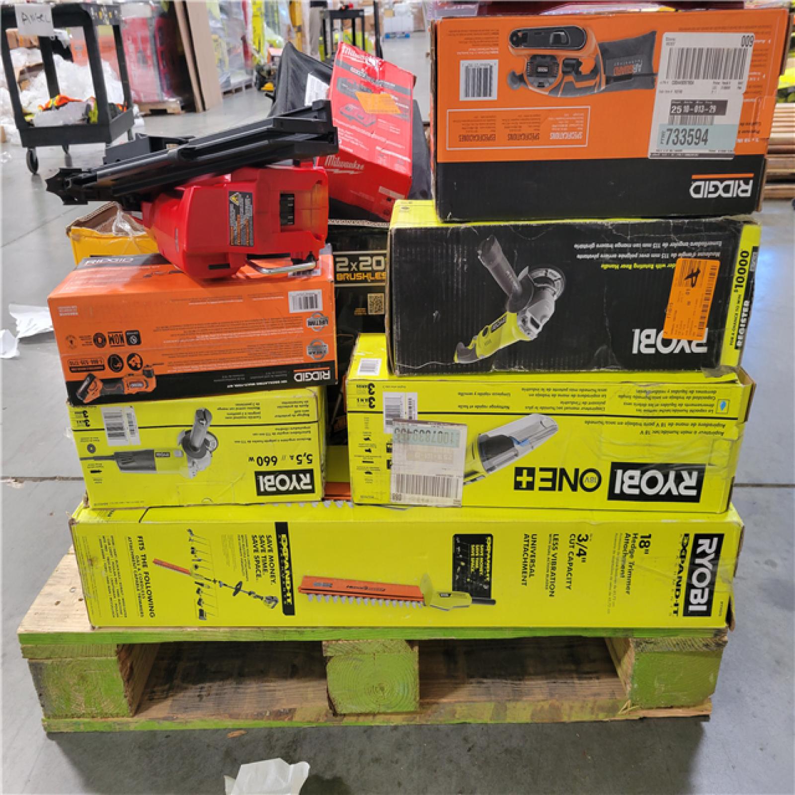 CALIFORNIA AS-IS TOOL PALLET