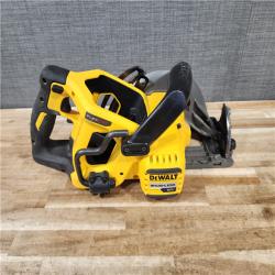 HOUSTON LOCATION - AS-IS DEWALT FLEXVOLT 60V MAX Cordless Brushless 7-1/4 in. Wormdrive Style Circular Saw (Tool Only)